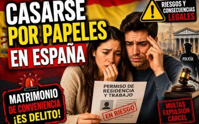 CASARSE POR PAPELES en España y Pareja de Hecho: ¿Fraude, Multas, cárcel y deportación?