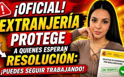 ¿Llevas meses esperando RESPUESTA a tu solicitud de REGULARIZACION EXTRAORDINARIA en España? TRANQUILO, Puedes TRABAJAR